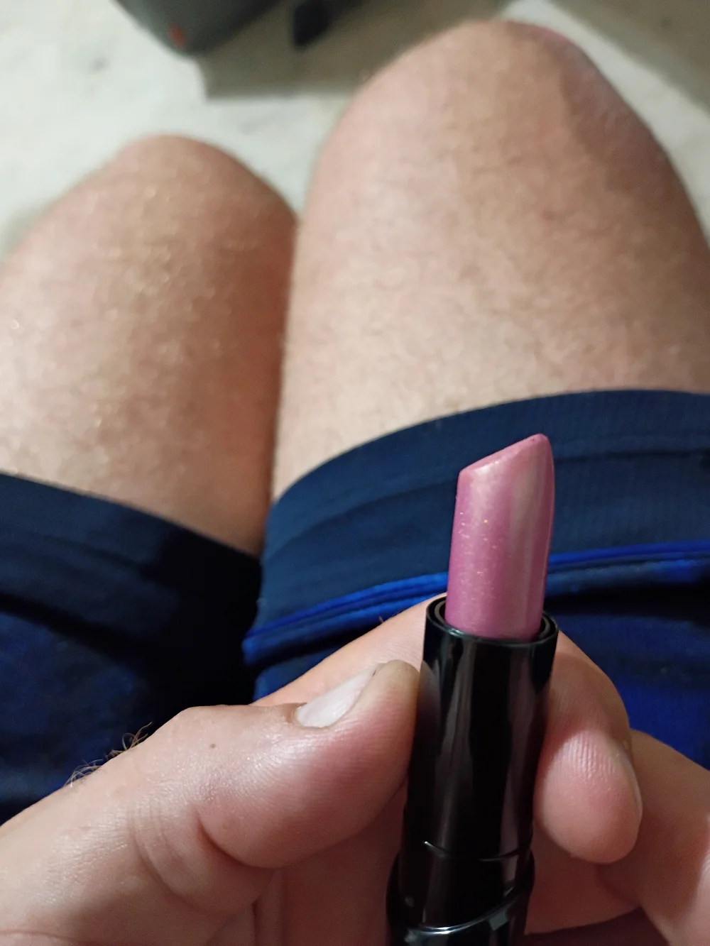 wet n wild 530D Dark Pink Frost lipstick - dark pink